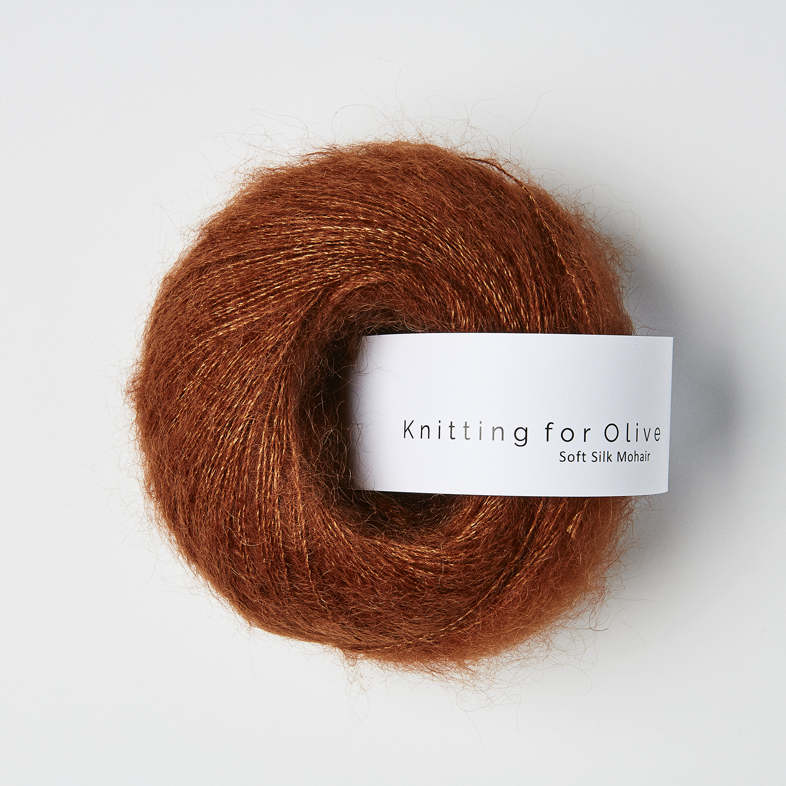 knitting for olive | soft silk mohair: rust