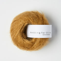 soft silk mohair knitting for olive | soft silk mohair: caramel