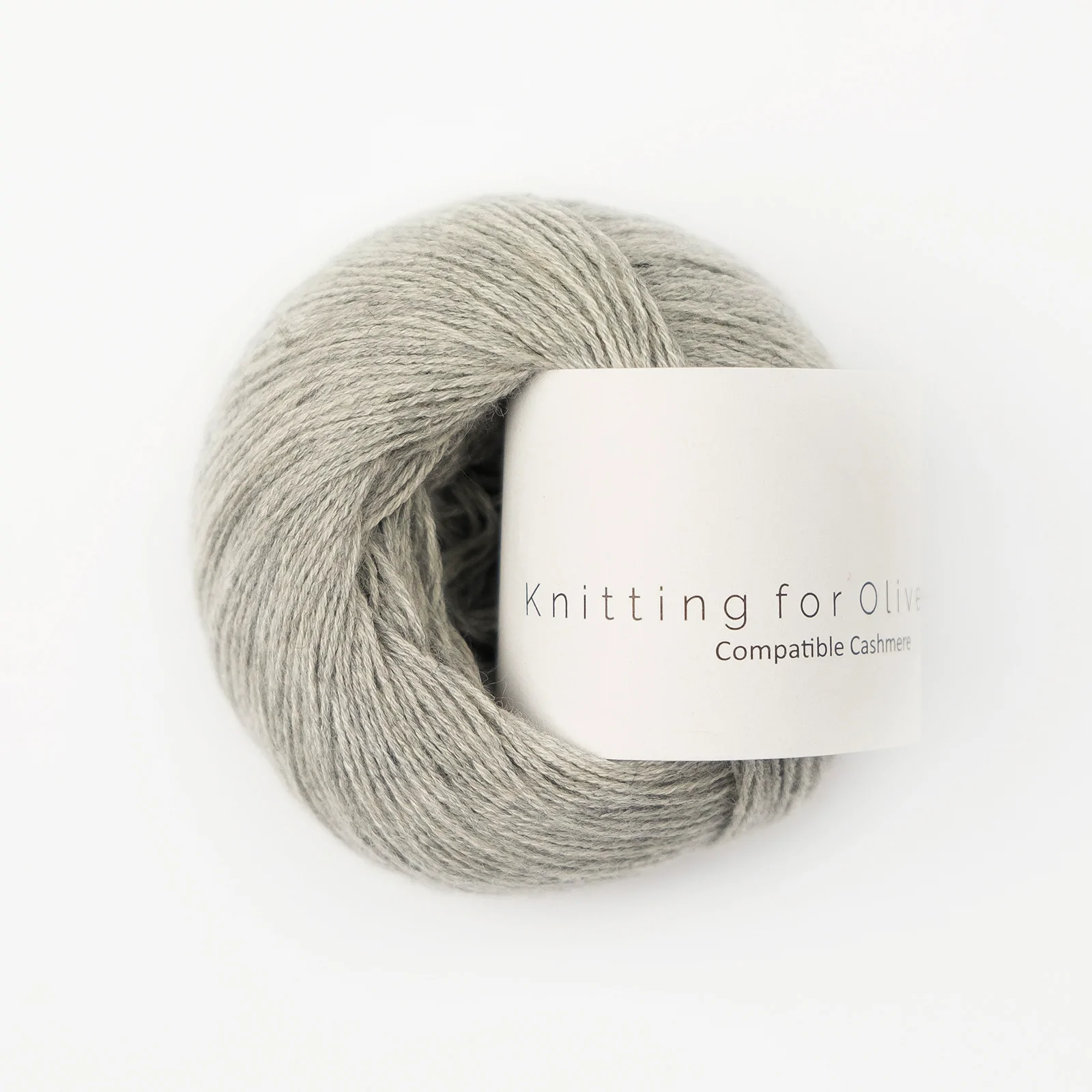 compatible cashmere knitting for olive | compatible cashmere: gray lamb