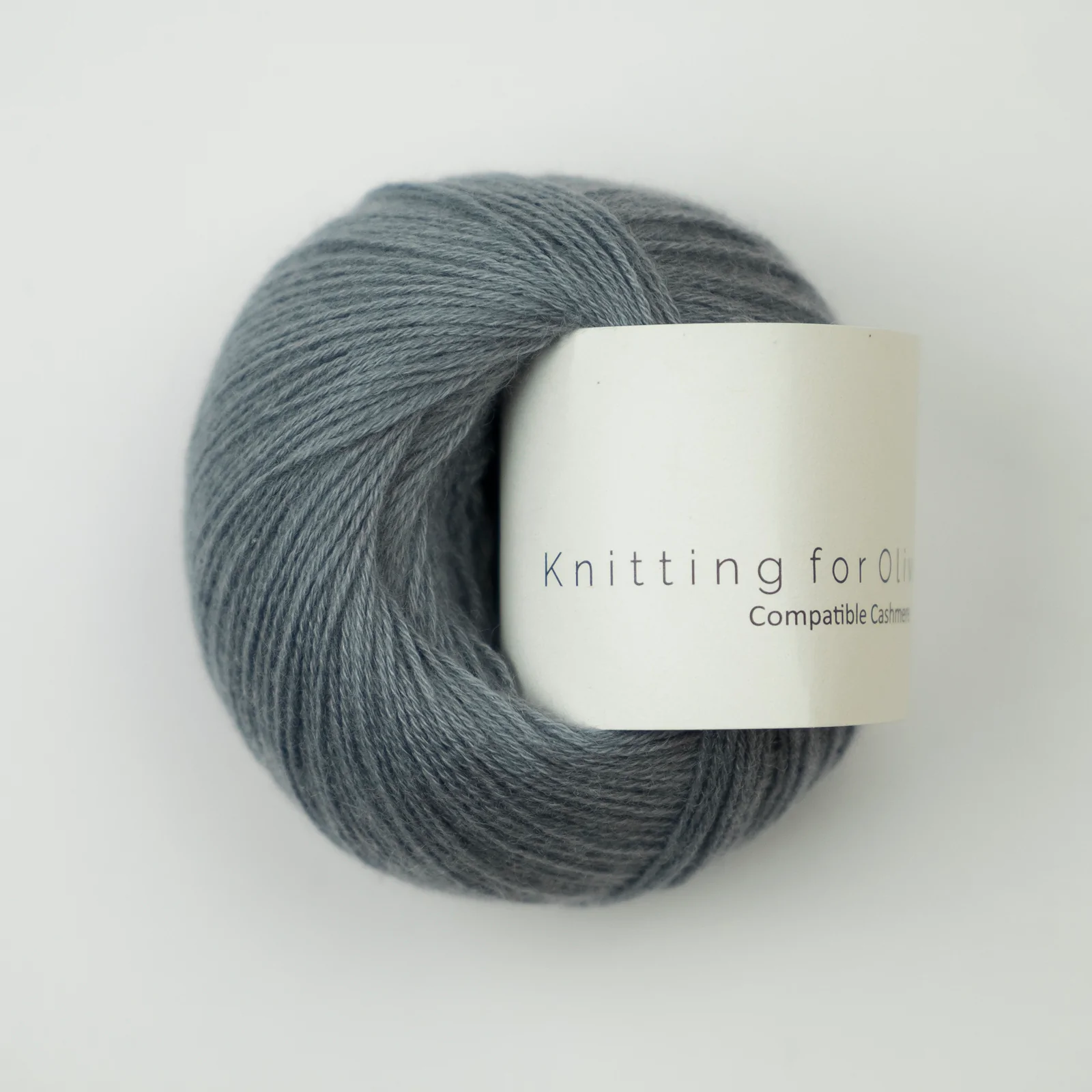 compatible cashmere knitting for olive | compatible cashmere: dusty dove blue