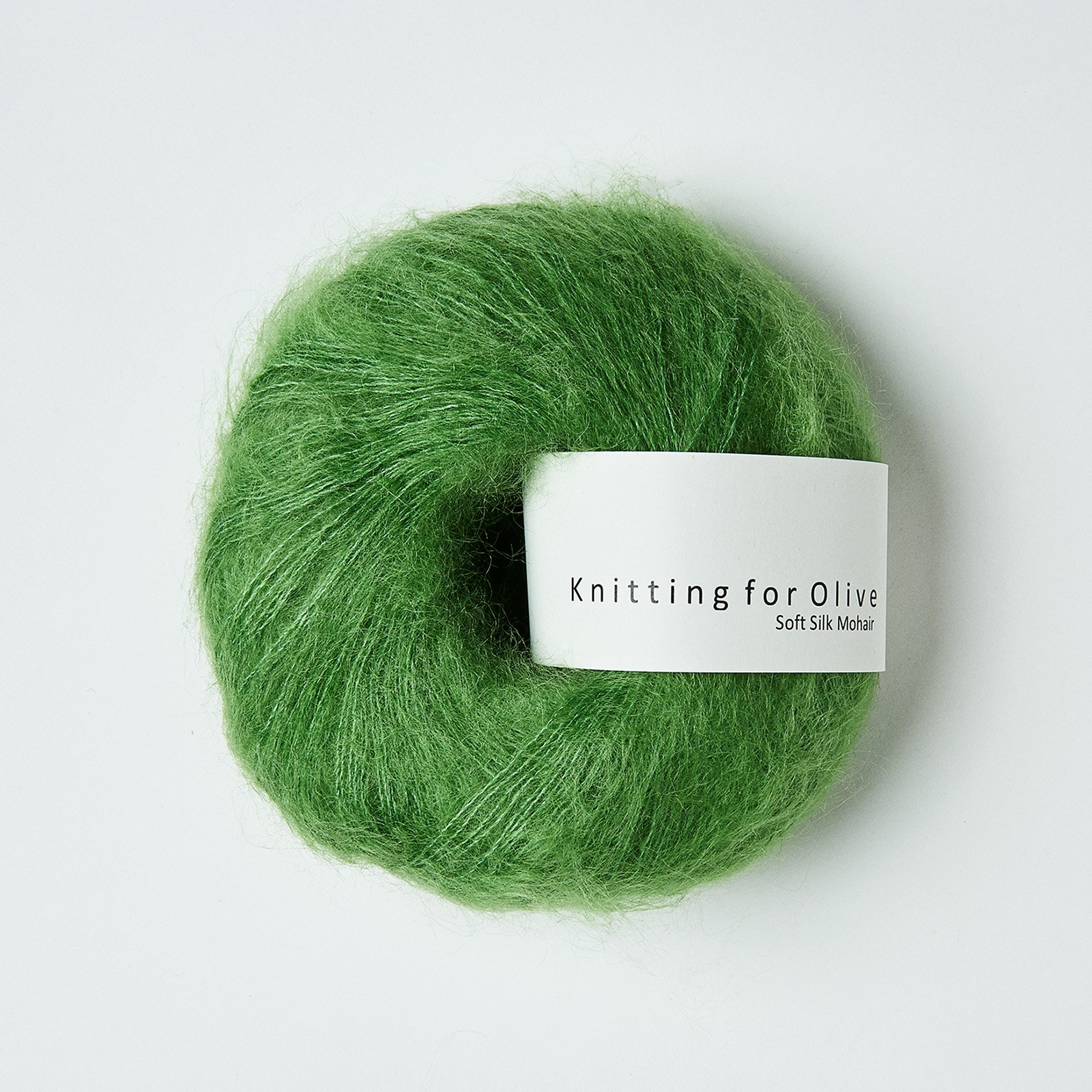soft silk mohair knitting for olive | soft silk mohair: clover green