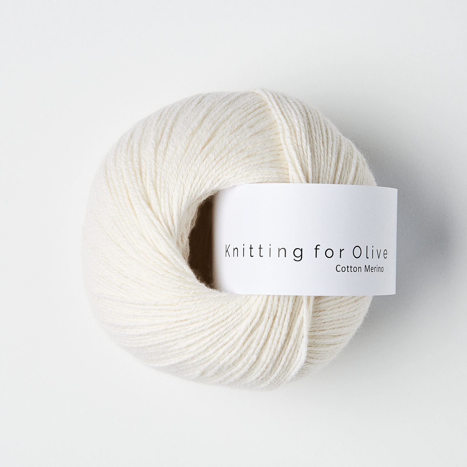 knitting for olive | cotton merino: natural white