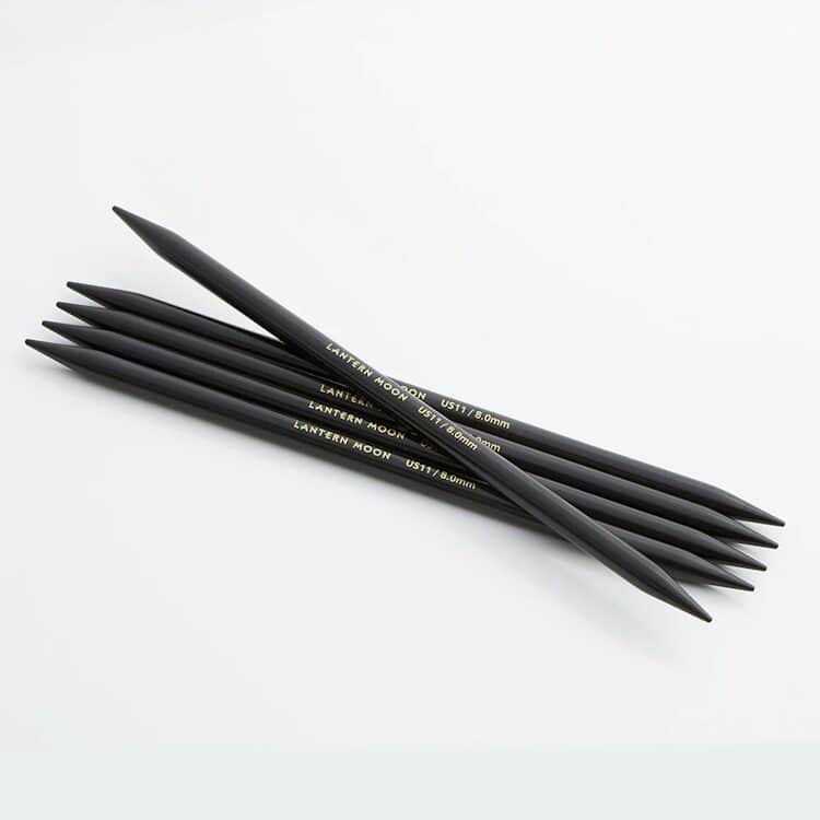Ebenholz Nadelspiel (15cm)