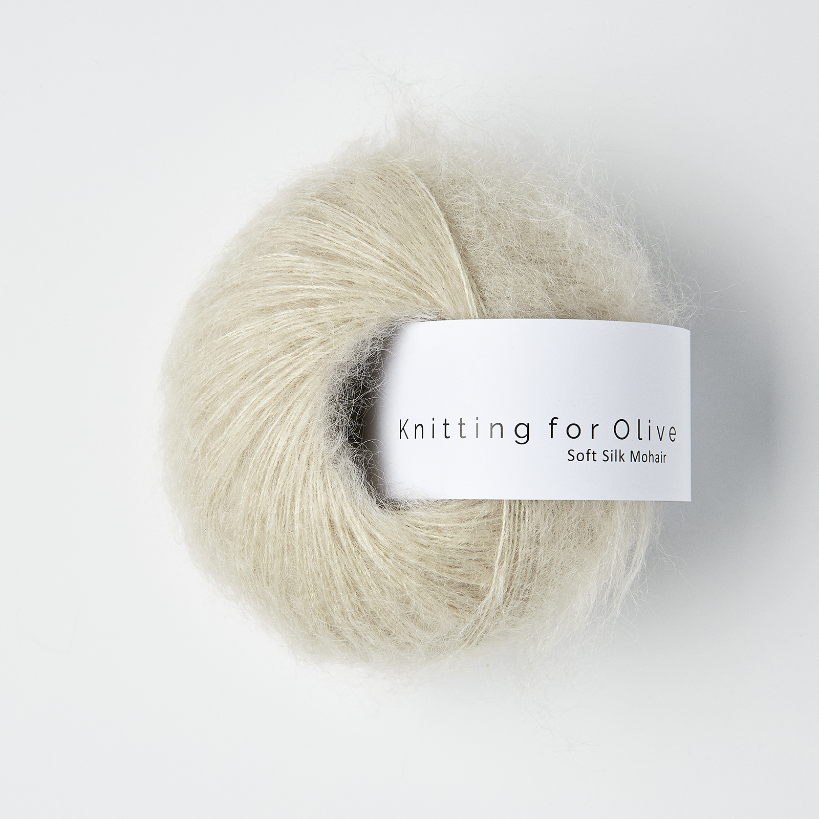 soft silk mohair knitting for olive | soft silk mohair: marzipan