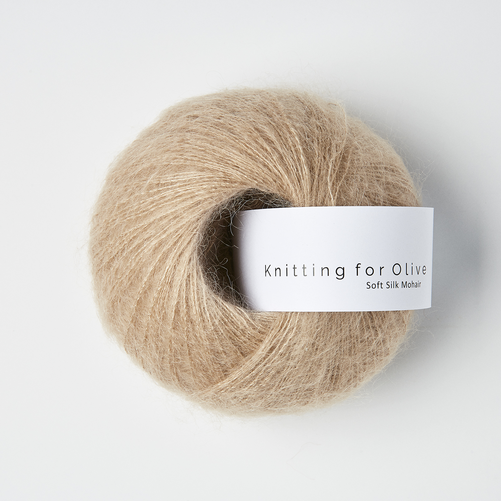 soft silk mohair knitting for olive | soft silk mohair: mushroom rose