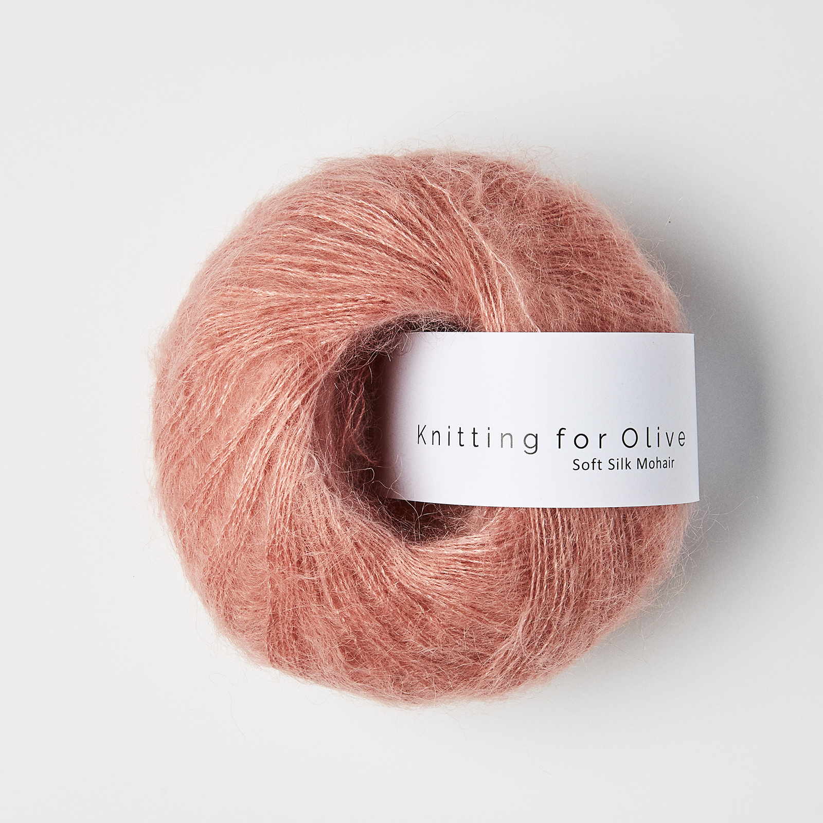 soft silk mohair knitting for olive | soft silk mohair: flamingo
