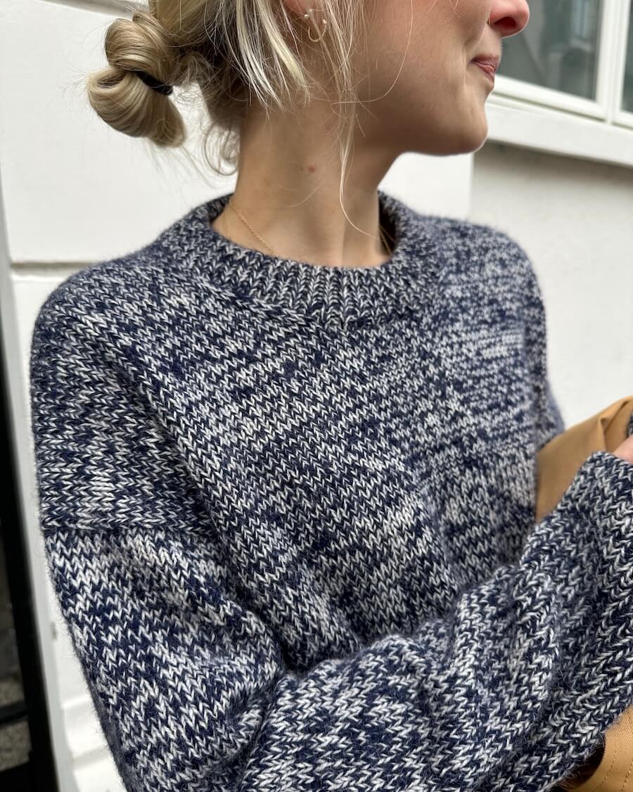 Strickset | Melange Sweater (Wintervariante)